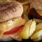 Meksički burger sa pasuljem