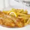 Pangasius, pohovan u testu od piva, sa paradajzom