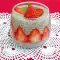 Puding sa čijom i jagodama