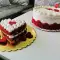 Mini torte srca Crveni somot