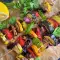 Vegan ražnjići od povrća na roštilju