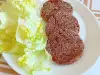 Vegetarijanski burgeri sod crnog pasulja