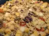 Zapečeno jelo sa buketom povrća