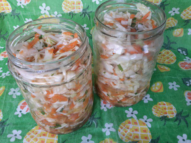 Salata od kupusa i šargarepe - turšija