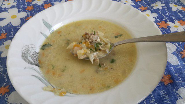 Pileća supa sa kupusom