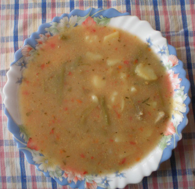 Supa sa boranijom i krompirom