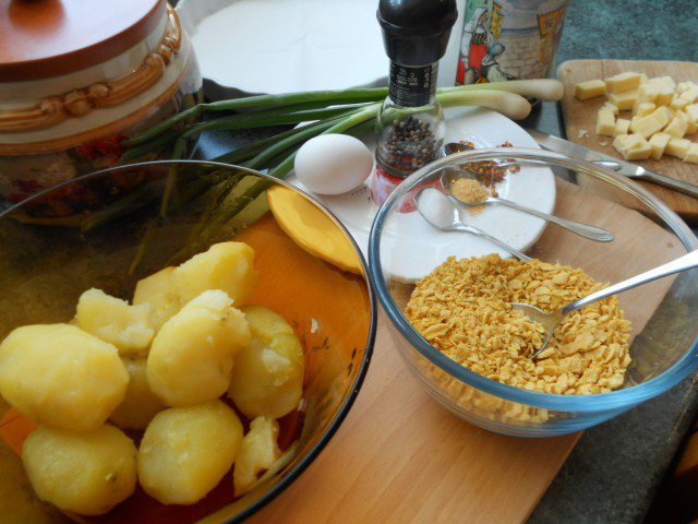 Pečene loptice od krompira sa Čedar sirom