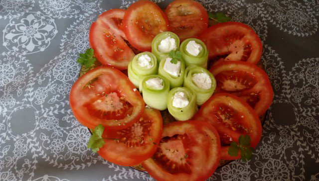 Tradicionalna salata - novi izgled