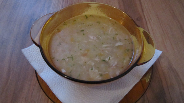 Pileća supica sa krompirom bez zaprške