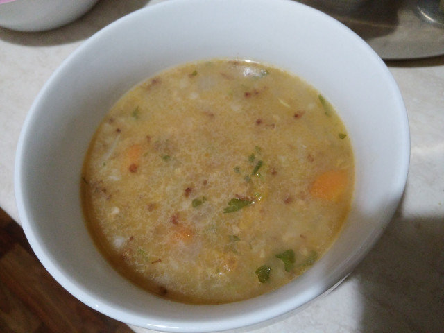 Supa od luka sa heljdom
