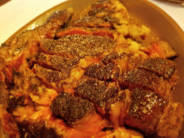 Teleći biftek na roštilju