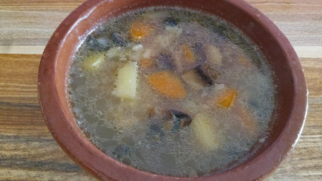 Supa od pečuraka sa pirinčem i krompirom