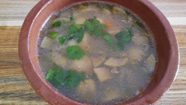 Supa od pečuraka sa celerom