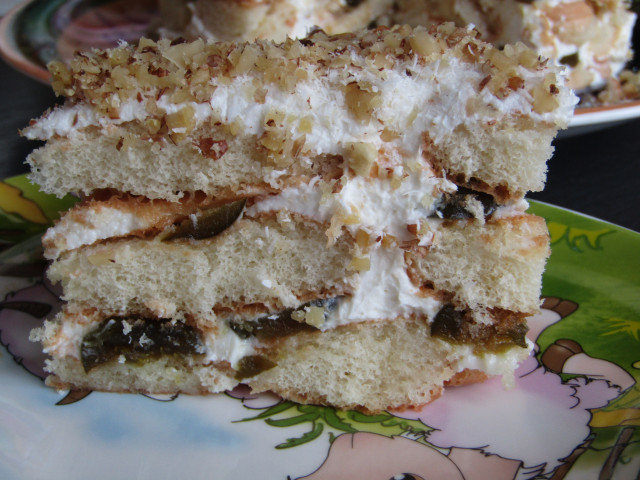 Torta sa kiselom pavlakom i piškotama