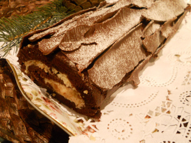 Čokoladno božićno drvo - Buche de Noel