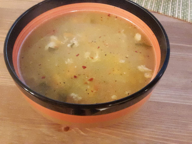 Šarena pileća supa
