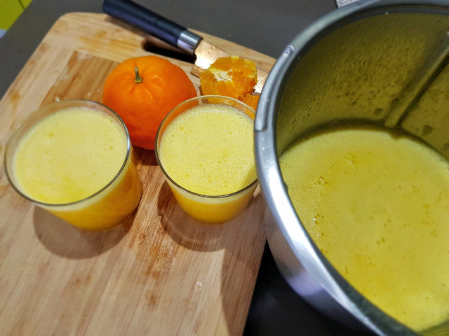 Prirodni sok od mandarine i pomorandže