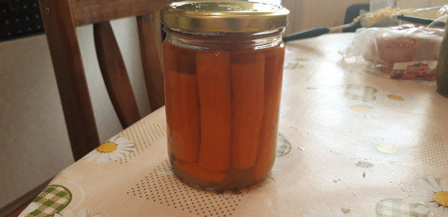 Sterilisane marinirane šargarepe