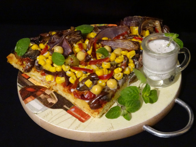 Brza vegetarijanska pica