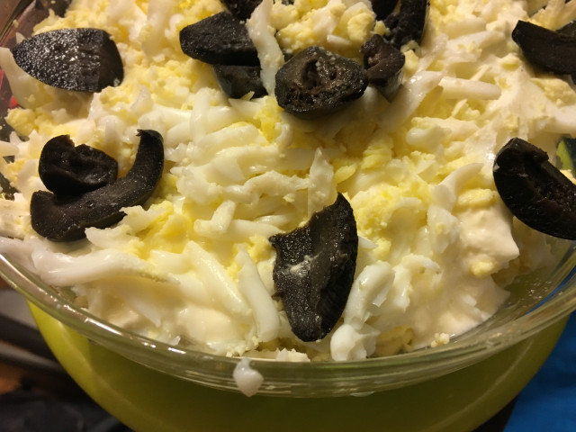Salata od jaja sa majonezom i krompirom