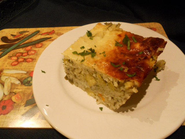 Musaka sa tikvicama i pirinčem