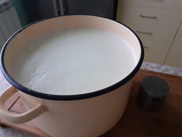 Kiseljenje domaćeg svežeg mleka