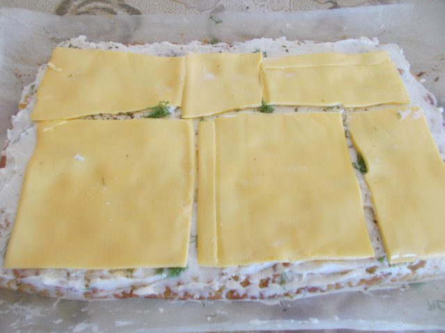 Rolat sa tikvicama sa brašnom od leblebija i čedar sirom