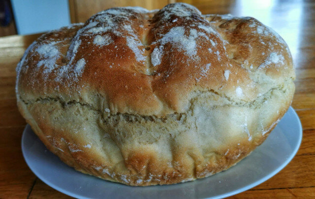 Okrugli seoski hleb