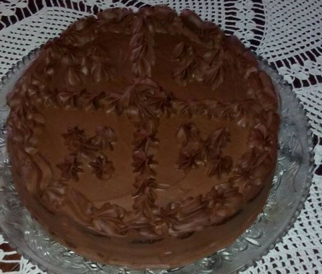 Čokoladna praznična torta