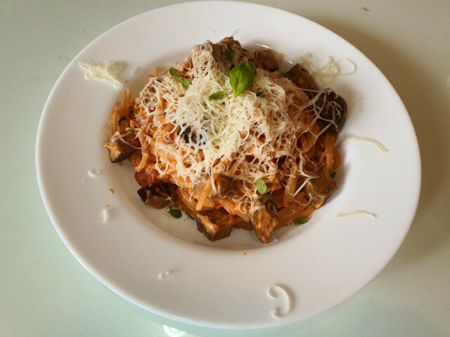 Špageti sa patlidžanom u sosu - Vege verzija