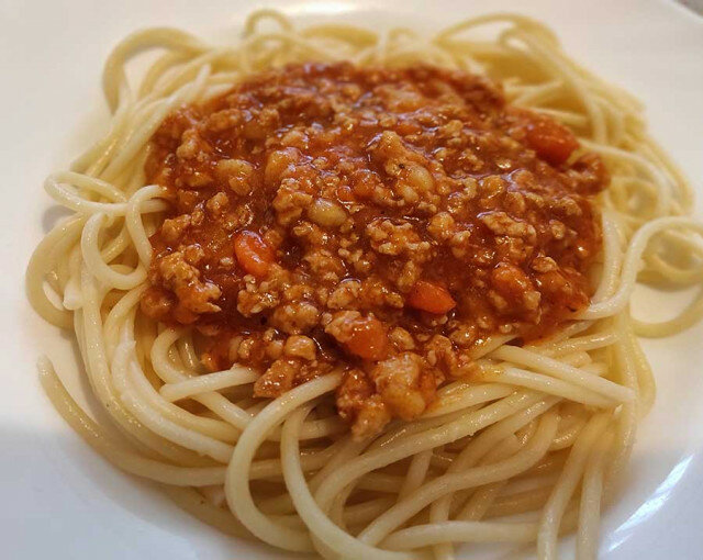Špagete bolonjeze sa začinima na moj način