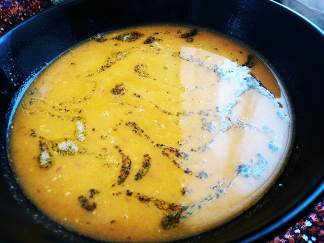 Supa od pečenog belog luka