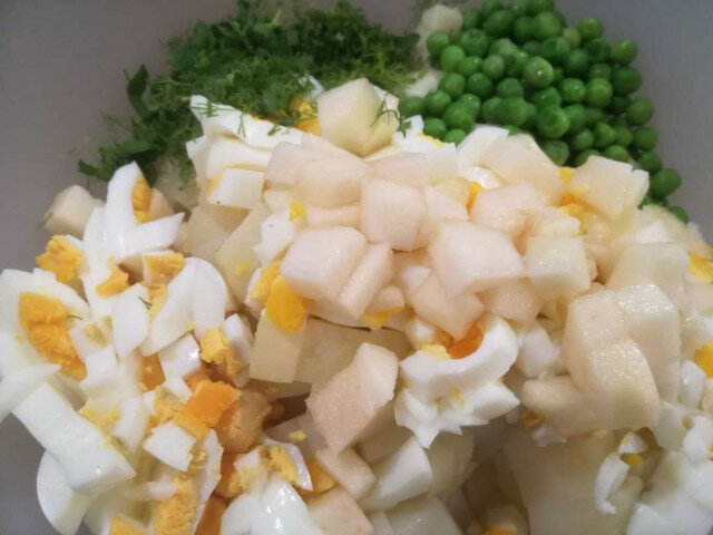 Krompir salata sa kruškama