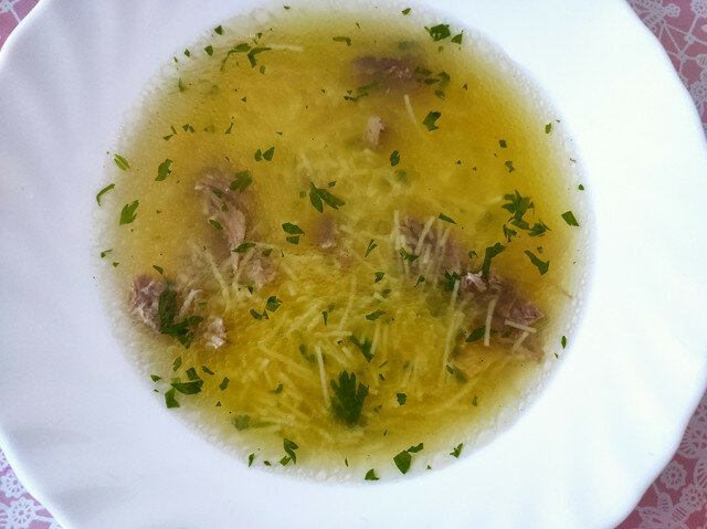 Supa sa ćuretinom