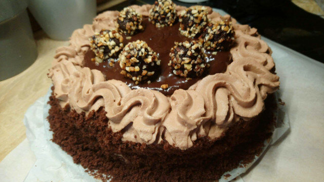 Čokoladna trifel torta