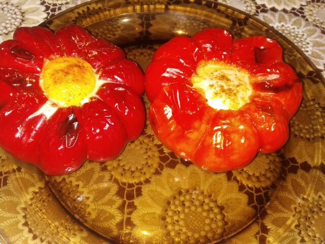 Punjene paradajz-paprike sa kačkavaljem