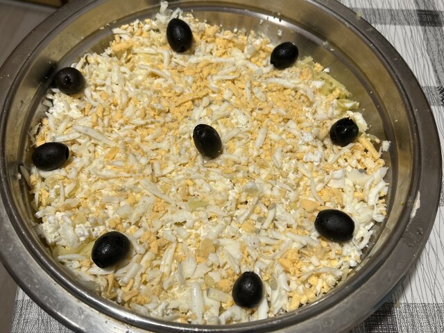 Salata od jaja sa majonezom i krompirom