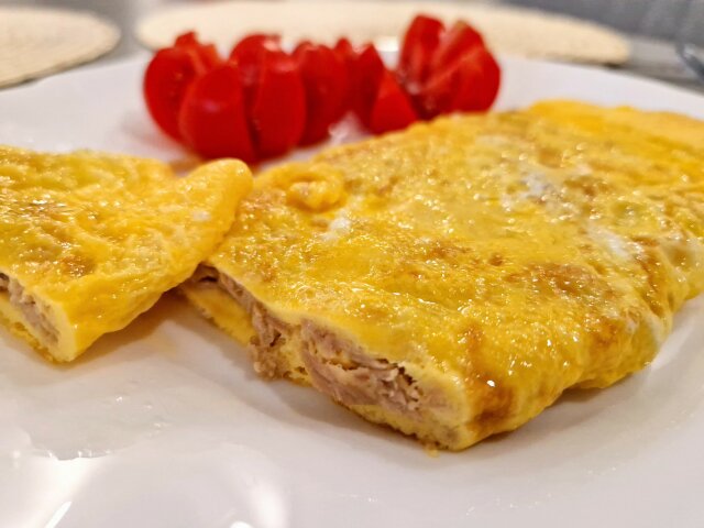 Omlet sa tunjevinom sa svaku priliku