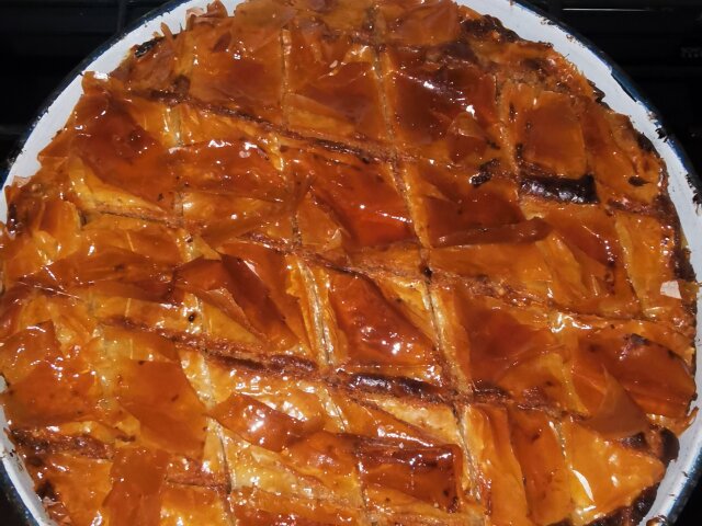 Baklava s nadevom