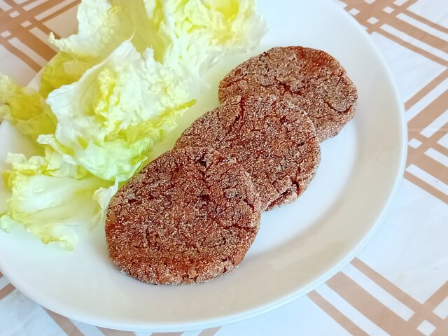 Vegetarijanski burgeri sod crnog pasulja