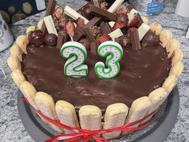 Torta sa piškotama za rođendan