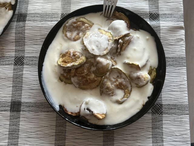Tikvice sa kiselim mlekom